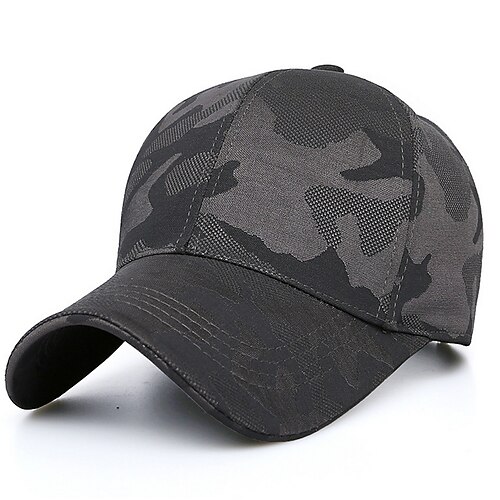 

Men's Hat Baseball Cap Black Gray Navy Blue Basic