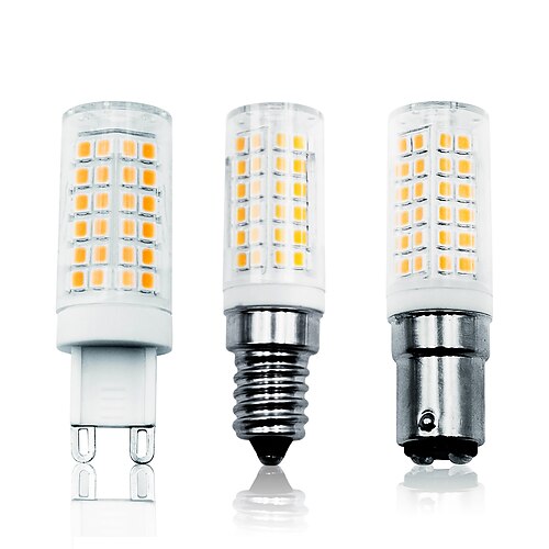

5pcs 7 W LED Corn Lights LED Bi-pin Lights 800 lm E14 G9 BA15D T 78 LED Beads SMD 2835 Dimmable Warm White White 110-130 V 200-240 V