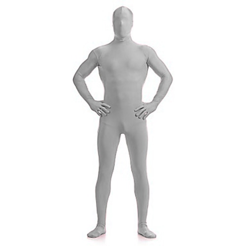 Adult Full Body Zentai Suit Costume For Halloween Men Second Skin