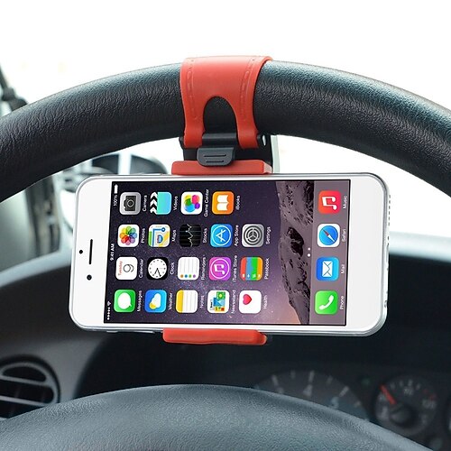 

Car Holder Phone Mobile Holder Mini Steering Wheel Clip Mount Cell Universal For iPhone Support Bracket Stand Hot New