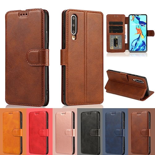 

Luxury Leather Wallet Flip Case For Huawei P30 Pro P30 Lite P30 P20 Pro P20 Lite P20 Card Wallet Stand Cover For Huawei Mate 20 Pro Mate 20 Lite Mate 20 Cases Magnetic Holder Phone Etui