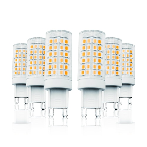 

6pcs 7 W LED Corn Lights LED Bi-pin Lights 800 lm G9 T 78 LED Beads SMD 2835 Warm White White 110-130 V 200-240 V