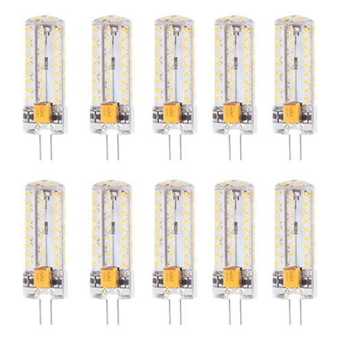 

10pcs 5 W LED Bi-pin Lights 500 lm G4 T 81 LED Beads SMD 3014 Warm White White 12 V