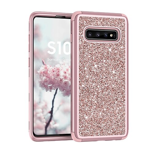 

telefon Etui Til Samsung Galaxy Bakdeksel Merknad 20 10 Glitter Støtsikker Glitter PC