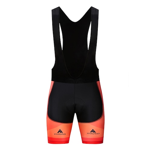 

Miloto Herre Cykelshorts (bib) Cykel Forede shorts Bukser Underdele Åndbart Hurtigtørrende Anatomisk design Sport Vinter Sort / Hvid Bjerg Cykling Vej Cykling Tøj Formsyet Cykeltøj / Elastisk