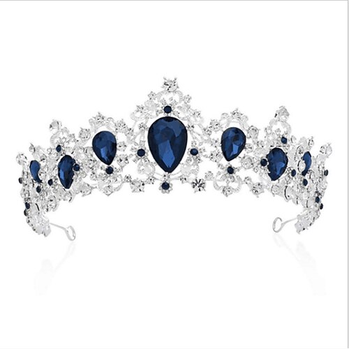 Crystal / Alloy Crown Tiaras with Crystal / Crystals 1 PC Wedding / Special Occasion Headpiece