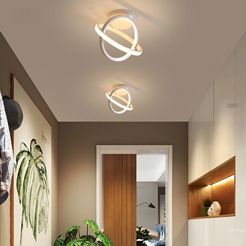 

1-Light Corridor lamp corridor lamp is contemporary and porch lamp family expenses enters balcony of door lamp small absorb dome light