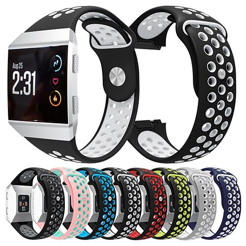 

Sport Silicone Watch Band Wrist Strap for Fitbit Ionic Smart Watch Bracelet Wristband Replaceable Accessories