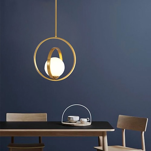 

30 cm Sputnik Design Pendant Light Metal Electroplated Artistic Modern 220-240V