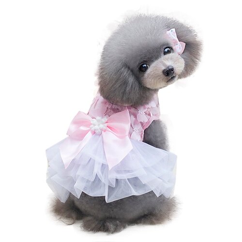 

Cachorro Vestidos Roupas de cachorro Laço Chique Moderno Moda Casamento Roupas para Cães Roupas de cachorro Roupas de cachorro Amarelo Rosa claro Ocasiões Especiais para menina e menino cachorro