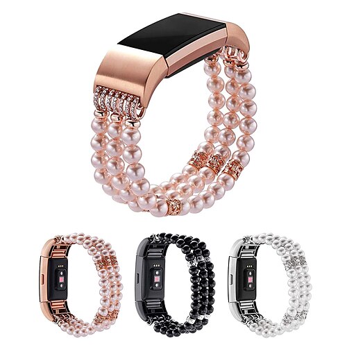 

Watch Band for Fitbit Charge 3 Fitbit Jewelry Design Stainless Steel Wrist Strap