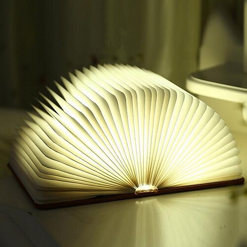 

1pc led livre de nuit livre créatif en forme usb blanc chaud <= 36V>