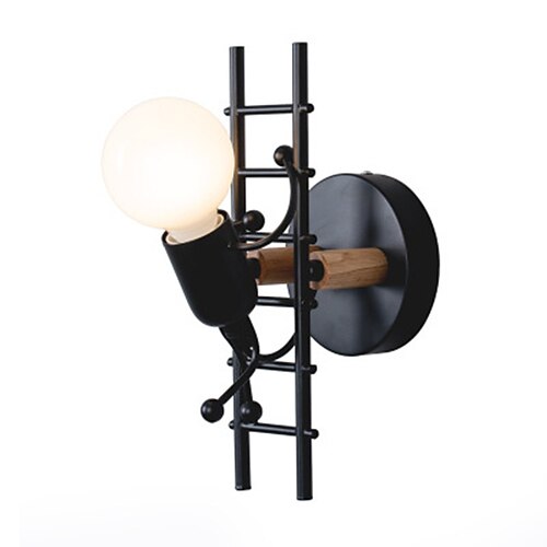 

Cute Vintage Wall Lamps Wall Sconces Living Room Bedroom Iron Wall Light 220-240V