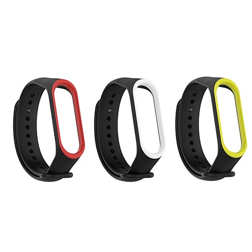 

3 Pcs Watch Band Xiaomi Mi Band 3 Mi 4 Bracelet Silicon Sport Replacement Strap