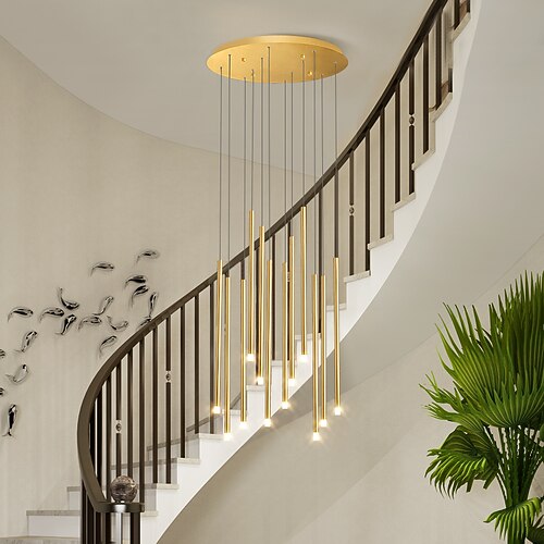 12 Bulbs Empire Chandelier Downlight Zinc Alloy Metal 110-120V