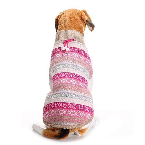 

cane maglione fiocco di neve carnevale carnevale inverno vestiti per cani vestiti per cuccioli vestiti per cani blu fucsia costume per ragazza e ragazzo fibre acriliche per cani xxs xs s m l xl