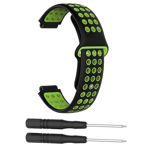 Cinturino In Silicone Per Garmin Approach S20, S5, S6 - Ricambio Regolabile Con Attrezzi