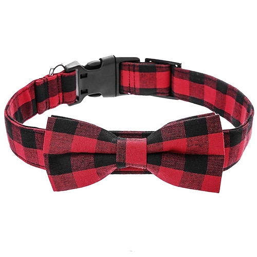 

Chien Colliers Costume de Noël Nœud papillon Cosplay Noël L'hiver Vêtements pour Chien Vêtements pour chiots Tenues De Chien Blanche Noir Costume pour fille et garçon chien Polyester S M L