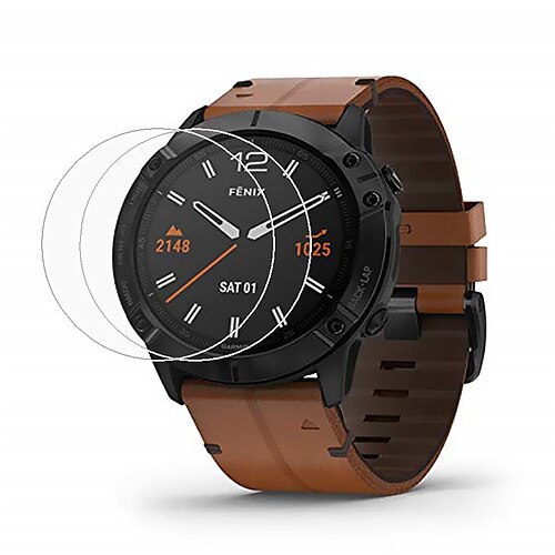 

Screen Protector for Garmin Fenix 6X /Fenix 6X Pro Tempered Glass Transparent High Definition (HD) Scratch Proof/9H Hardness