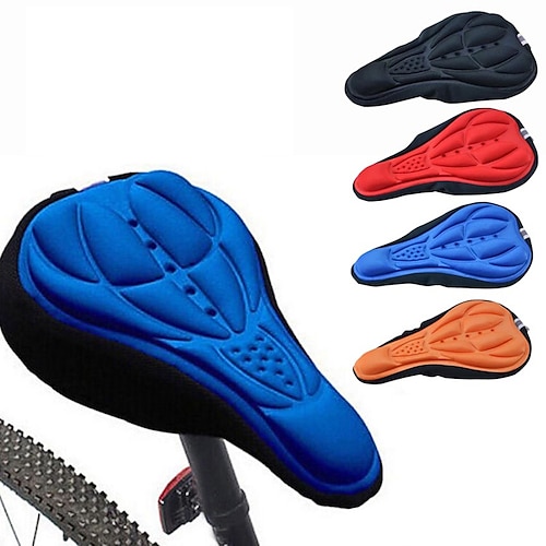 

Bike Seat Saddle Cover / Cushion Lightweight Breathable 3D Pad Fabric Synthetic Cycling Recreational Cycling Fixed Gear Bike Black Red Blue