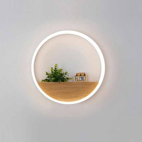 

Creative LED Modern Wall Lamps Wall Sconces Bedroom Shops / Cafes Aluminum Wall Light 220-240V 25 W