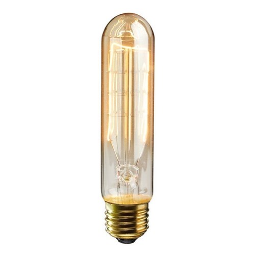 

1pc 40 W E26 / E27 T10 Warm Yellow 2200 k Incandescent Vintage Edison Light Bulb 220-240 V