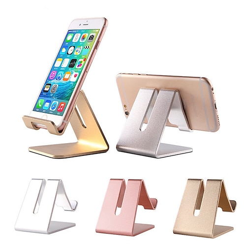 

Desk Cell Phone Stand Holder Aluminum Phone Dock Cradle Compatible with Switch for iPhone 13 12 11 Pro Xs Xs Max Xr X 8 7 6 6s Plus 5, Office Decor Accessories Desk