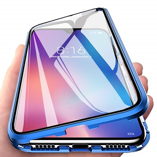 

Magnetic Adsorption Metal Tempered Glass Cover For Samsung Galaxy S22 Ultra A53 S21 Plus S20 FE A72 A52 A42 A32 Clear 360 Protection Double Sided Phone Case with Screen Protector