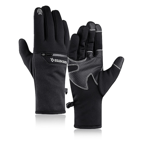 

Ski Gloves Snow Gloves for Men Touchscreen Thermal Warm Waterproof Polyester / Cotton Full Finger Gloves Snowsports for Cold Weather Winter Skiing Snowsports Snowboarding