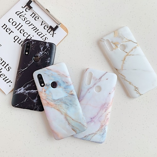 

Case for Huawei Scene P30 P30 Lite P30 Pro Mate 30 Mate 30 ProClassic marble pattern fine frosted TPU material IMD process all-inclusive mobile phone case