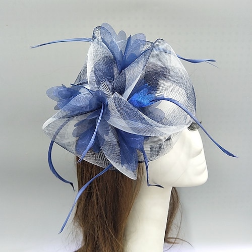 

fascinators Hatte Hovedtøj Net Bøllehat Bryllup Speciel Lejlighed Hesterace Ladies Day Melbourne Cup Med Kasket Blomster Medaljon Hovedbeklædning