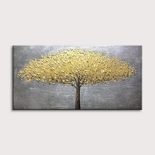 

Oil Painting Hand Painted Landscape Floral Botanical Modern Rolled Canvas Rolled Without Frame