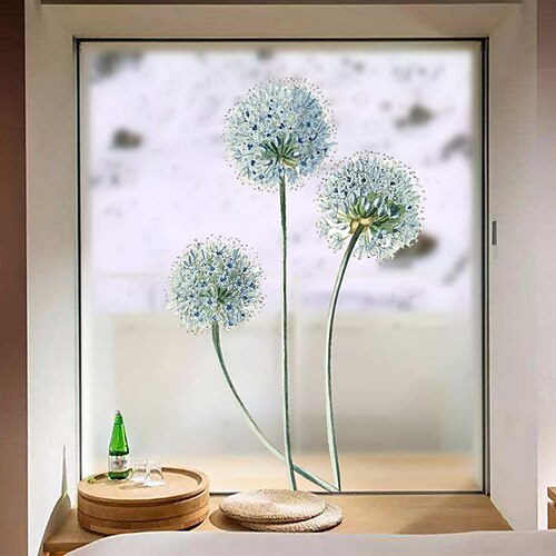 

Flower Ball Window Film & Stickers Decoration Matte / Floral Floral / Geometric PVC(PolyVinyl Chloride) Window Sticker / Matte 58X60cm