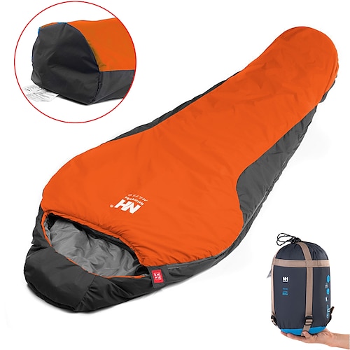

Naturehike Sleeping Bag Outdoor Camping Mummy Bag for Adults Adults' 0~5 °C Single T / C Cotton Portable Windproof Warm Ultra Light (UL) Moistureproof Breathable 22083 cm Spring & Fall Summer for