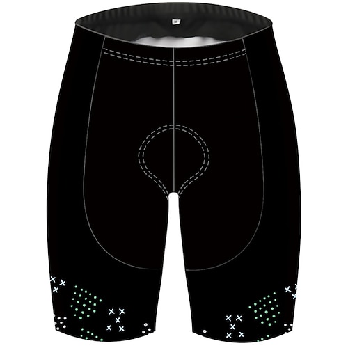 

21Grams Mulheres Shorts de ciclismo Verão Elastano Poliéster Moto Calção Calças Shorts acolchoados / camurça Respirável Resistente Raios Ultravioleta Secagem Rápida Esportes Côr Sólida Estrelas