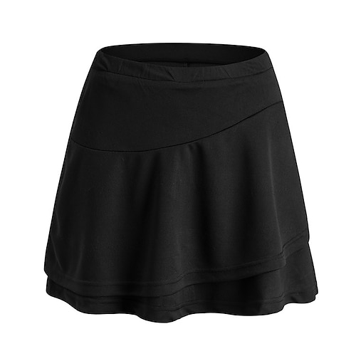 

Women's Tennis Skirts Golf Skirts Golf Skorts Breathable Quick Dry Moisture Wicking Skirt Slim Fit Solid Color Autumn / Fall Spring Summer Gym Workout Tennis Golf / Stretchy / Lightweight