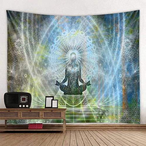 

Mandala Bohemian Wall Tapestry Art Decor Blanket Curtain Hanging Home Bedroom Living Room Dorm Decoration Boho Hippie Psychedelic Floral Flower Lotus Buddha Indian