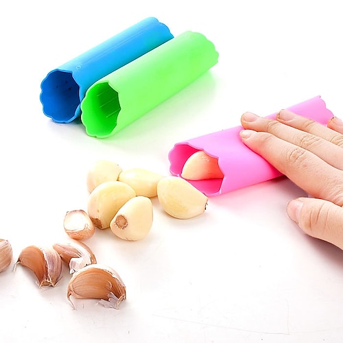 

2pcs Garlic Peeler Ultra Soft Silicone Peeled Garlic Stripping Tools Garlic Presses Kitchen Gadgets