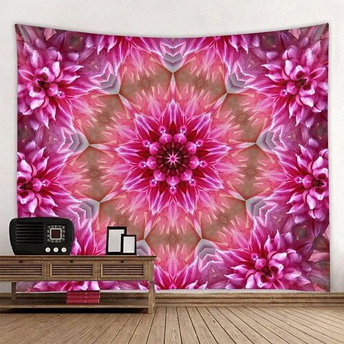 

Mandala Bohemian Wall Tapestry Art Decor Blanket Curtain Hanging Home Bedroom Living Room Dorm Decoration Boho Hippie Psychedelic Floral Flower Lotus Indian