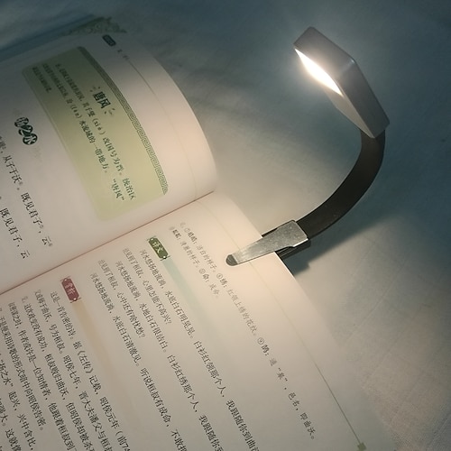 

Mini Book Light Portable Clip Lamp USB Charging Clip Lamp E-Book Reading Light Rechargeable Night Light