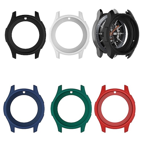 

1 stk Etuier Kompatibel med Samsung Galaxy Gear S3 Frontier / Samsung Galaxy Watch 46 Blød Silikone Ur Etui