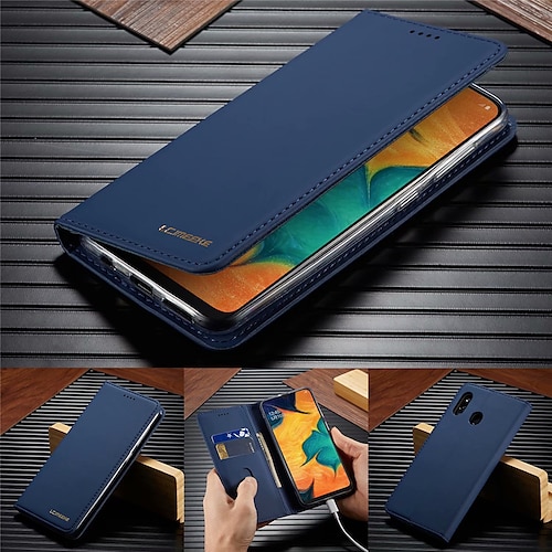 

lc.imeeke Leather Case For Samsung Galaxy A51 A71 A50 A70 A40 A30 A20 A10 A20e Magnetic Card Stand Cover Flip Wallet Case for Samsung