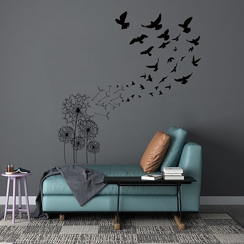 

Landscape Wall Stickers Living Room, Removable PVC Home Decoration Wall Decal 110X120cm Wall Stickers for bedroom living room