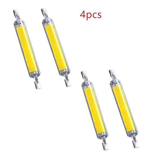 

4pcs 10 W LED Bi-pin Lights 1000 lm R7S T 1 LED Beads COB Decorative Warm White Cold White 220-240 V 110-130 V