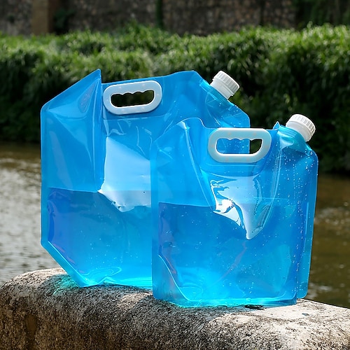

Outdoor Water Bags Foldable Portable Drinking Camp Cooking Picnic BBQ Water Container Bag Carrier Car 10L Water Tank