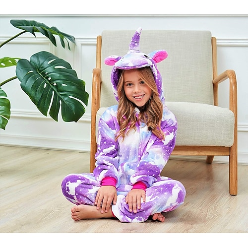 costume pigiama da unicorno bambina