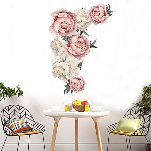 

Landscape / Floral / Botanical Wall Stickers Plane Wall Stickers Decorative Wall Stickers, PVC Home Decoration Wall Decal Wall / Window Decoration 1pc 66X45.5cm Wall Stickers for bedroom living room