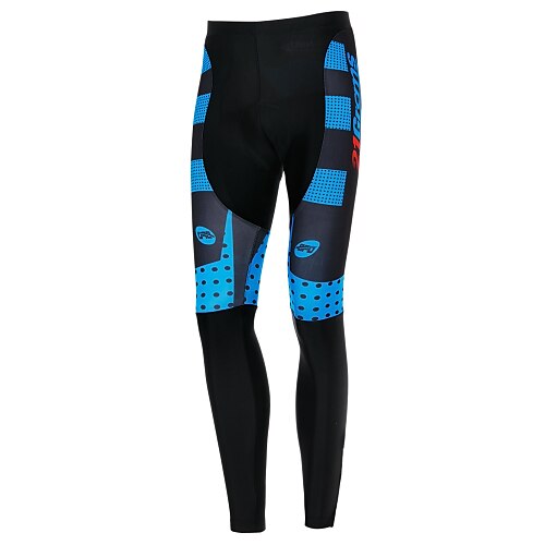 

Malciklo Men's Cycling Tights Bike Pants / Trousers Bottoms Mountain Bike MTB Road Bike Cycling Sports Solid Colored Breathable Comfortable Blue Black Polyester Clothing Apparel Bike Wear