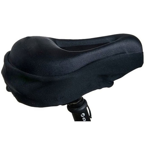 

Bike Seat Saddle Cover / Cushion Extra Wide / Extra Large Comfort Thick Silica Gel Cycling Road Bike Mountain Bike MTB Black