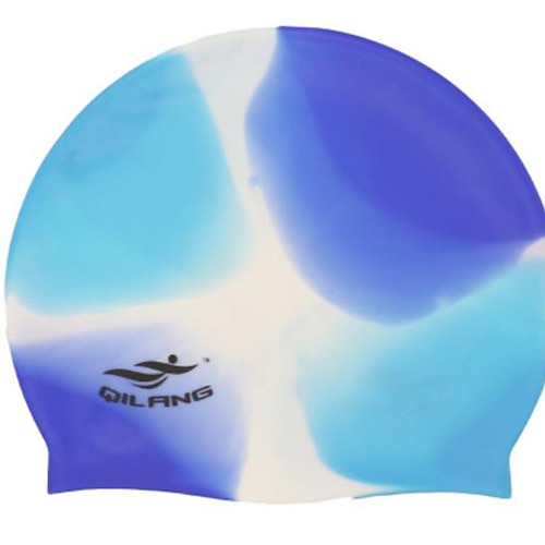 

Swim Cap for Adults Silicone Waterproof Soft Stretchy Swimming Surfing